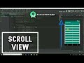 Creating Scroll View - Android Studio latest version