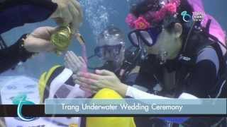 Travel report : Trang Underwater Wedding Ceremony Tape2