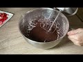 strawberry brownie fudgy chocolatey no butter quick and easy recipe 🍫 🍓 草莓布朗尼 簡單易做食譜！