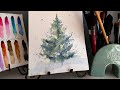 Get Your Brushes Wet - Beautiful & Quick Tree  Watercolor Tutorial