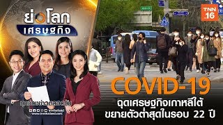 COVID-19 ฉุดเศราฐกิจเกาหลีใต้ขยายตัวต่ำสุดในรอบ 22 ปี I ย่อโลกเศรษฐกิจ  20  พ.ค. 63