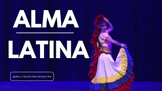 Latin Fusion Performance By Jennifer in Orlando｜ Caravan of Dancers