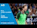 Felix Auger-Aliassime v Daniil Medvedev Extended Highlights | Australian Open 2024 Third Round