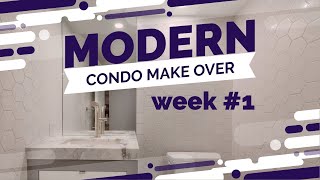 DIY - Renovating an old 1980's 1 bedroom condo | Part 1 | Step by Step {650 sq/ft} studio apartment