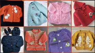 Hand Knitted Cardigan Design Easy Pattern For Kids/Baby Sweater Design Knitting Pattern