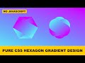 CSS Hexagon Hover Effects | Hexagon Hover Effects | Html CSS Hexagon hover Effects | HTML & CSS