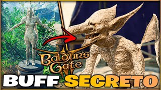 BALDUR'S GATE 3 - COMO OBTER UM BUFF SECRETO COM A ESTÁTUA DO HERÓI DE BALDUR'S GATE!!