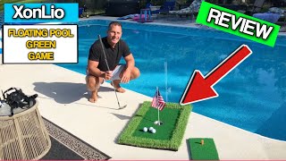 XonLio Floating Putting Green for Pool   Pool Golf Game Floating,Funny Pool Golf Game in Pool