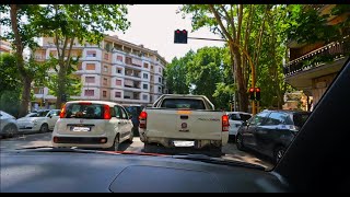 Driving in Rome 4K (Cristoforo Colombo, Appia) 2023 *So Much TRAFFIC*