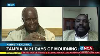 Zambia in 21 days of mourning