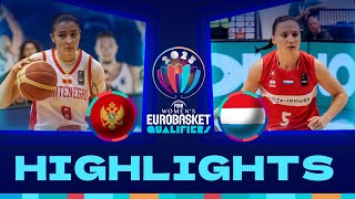 Montenegro v Luxembourg | Full Game Highlights | FIBA #EuroBasketWomen 2025 Qualifiers