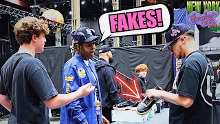 CATCHING FAKE JORDANS AT SNEAKERCON NYC 2025!