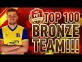 FUT CHAMPIONS WITH A BRONZE TEAM!! TOP 100!! LEGENDARY!!