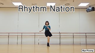 Rhythm Nation line dance- intermediate