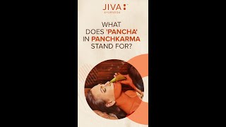 The Five Therapies of #Panchakarma | ☎️ 9958404040 for consultation #JivaAyurveda #ayurveda #shorts