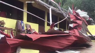 ചുഴലിക്കാറ്റിൽ കനത്ത നാശനഷ്ടം | Kunnamkulam - cyclone