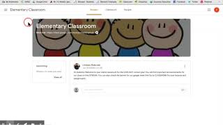 Google Classroom Tutorial Elementary