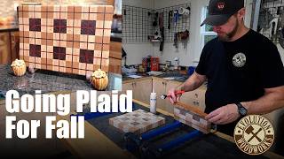 Plaid End Grain Cutting Board | How It's Made