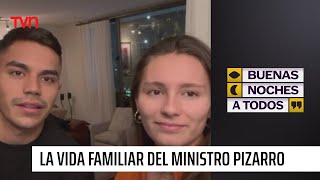 La emoción del ministro Jaime Pizarro al ver saludo de sus hijos y nietos: \