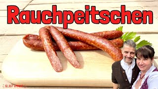 Rauchpeitschen selber machen - Rohwurst Rezept | Erikas Selbstgmacht