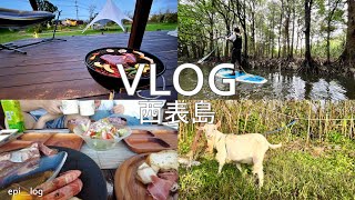 Vlog｜沖縄に40回以上行っている私が、また行きたい沖縄Best1　西表島でSUP、キャニオニング、グランピングを楽しだ新婚旅行。今まで見たことない景色で感動しっぱなしだった🌳