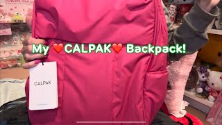 😱Calpak Luka 15inch Laptop Backpack unboxing