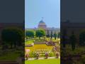 The iconic garden at Rashtrapati Bhavan in Delhi -