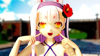 【MMDアズールレーン】水着の島風に「ユニバース」を踊ってもらいました【らぶ式】