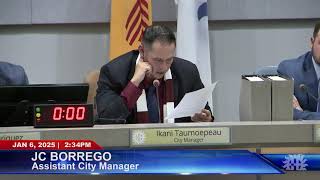 Las Cruces Council Meeting - January 6, 2025