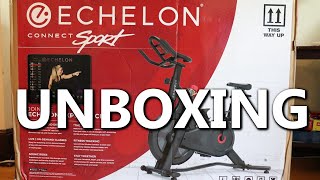 Echelon Connect Fitness Bike Unboxing and Setup