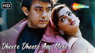 Dheere Dheere Aap Mere | Mamta Kulkarni, Aamir Khan | Udit Narayan Hit Songs | Baazi Hit Love Songs