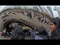 పక్క లోకల్ తెలుగు vlog in chicago boat ride and chicago bean