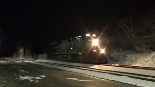 CSX ET44AH 3451 Leads Short Intermodal I142-01 on 1/3/22