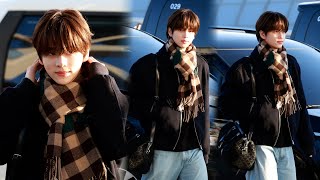 투어스 신유 TWS: SHINYU 출국, ‘햇살에 빛나는 리트리버’ Departure 직캠 | 인천공항 • 241226