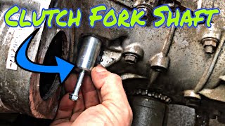 Subaru EJ-Series Clutch Fork Shaft Removal Steps