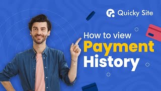 Payment History Overview | Quicky Site
