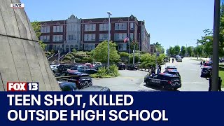 Teenager seriously injured in shooting near Seattle's Garfield High School