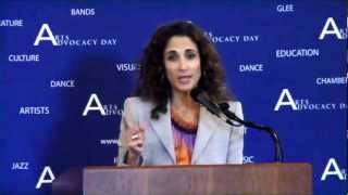 Arts Advocacy Day 2012: Melina Kanakaredes