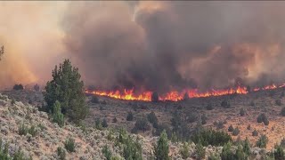 Bench Lake Fire continues to grow, Durkee and Cow Fires in Oregon burn over 116,431 acres