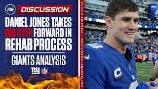 Daniel Jones Takes BIG Step Forward in Rehab Process | Giants Analysis