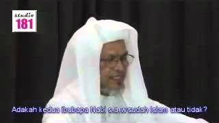 Agama Ibu Bapa Nabi