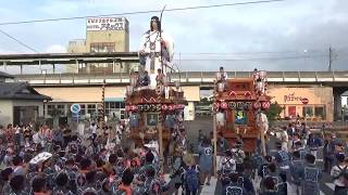 平成２９年　潮来祇園祭禮　初日上壹丁目、五丁目番組　総踊り