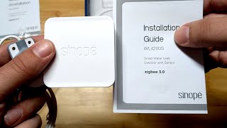 Sinope Sedna WL4200S Water Leak Sensor Unboxing