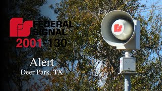 Federal Signal 2001-130 (Alert), Deer Park, TX