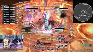 【FF14】パンデモニウム零式　辺獄編3層　辺獄の嵐うな式　MT視点解説