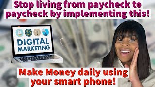 NO EXPERIENCE? NO PROBLEM! MAKE MONEY ONLINE AND STOP LIVING FROM PAYCHECK TO PAYCHECK!