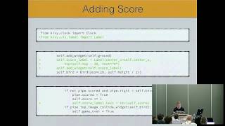 Richard Jones - Introduction to game programming with Kivy - PyCon 2015