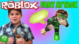 Giant Fart Monster Roblox Fart Attack With The Gang