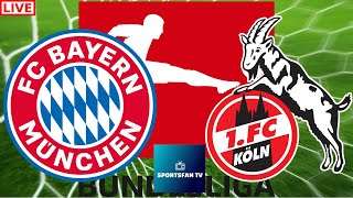 FC Cologne vs Bayern Munich German Bundesliga Soccer Live Game Cast & Chat