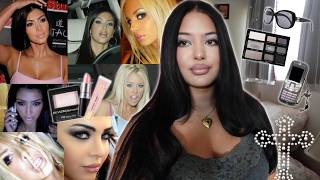 EARLY 2000s MAKEUP TUTORIAL || KIM K INSPIRED